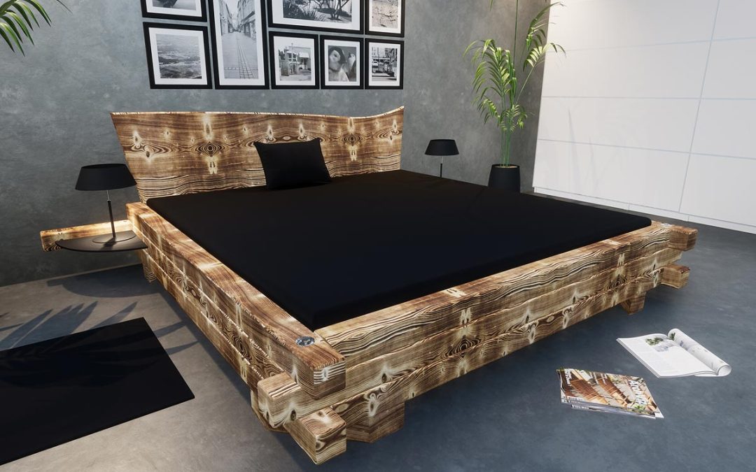 Balkenbett Barmsee, geflämmt